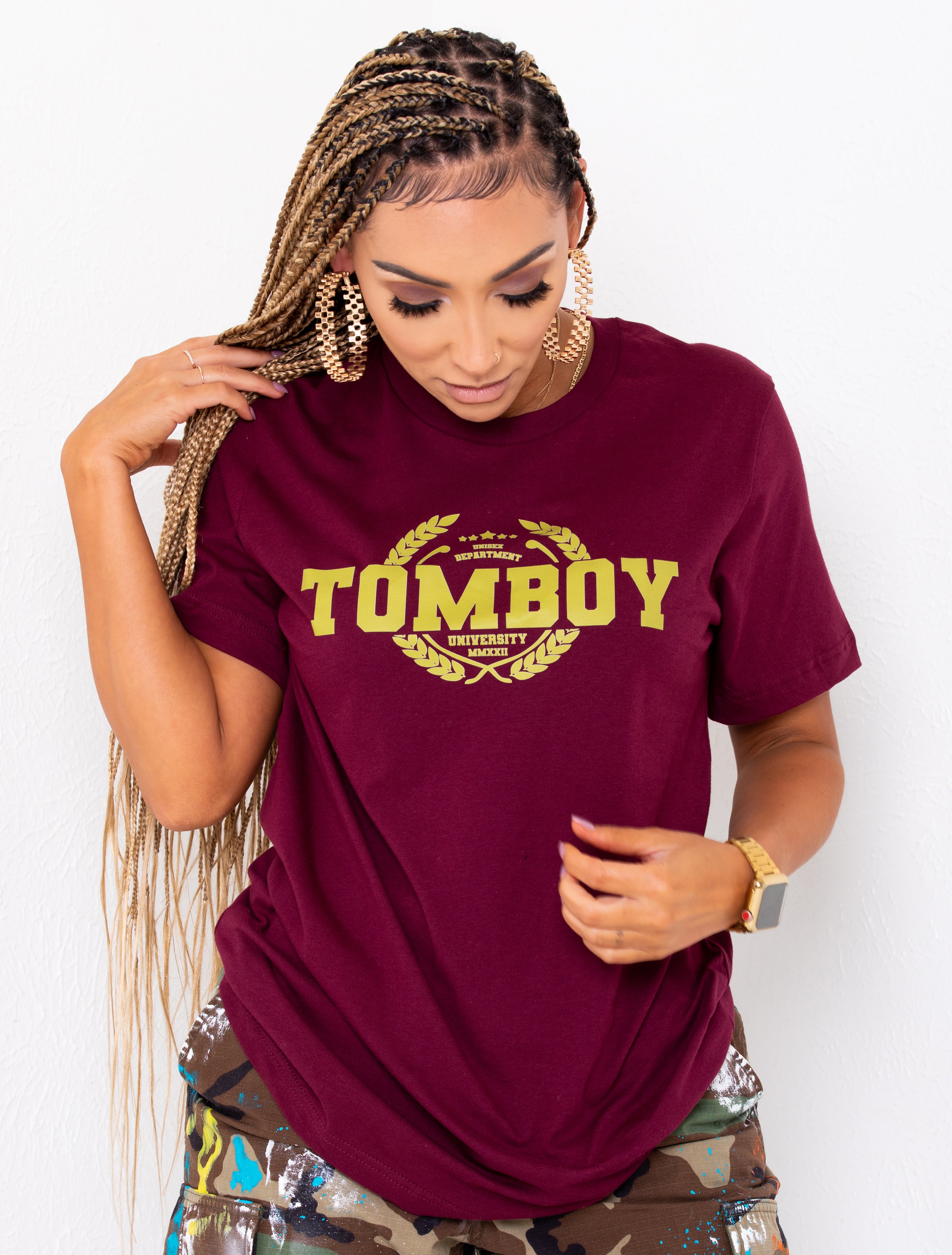 TBU MAROON T-SHIRT